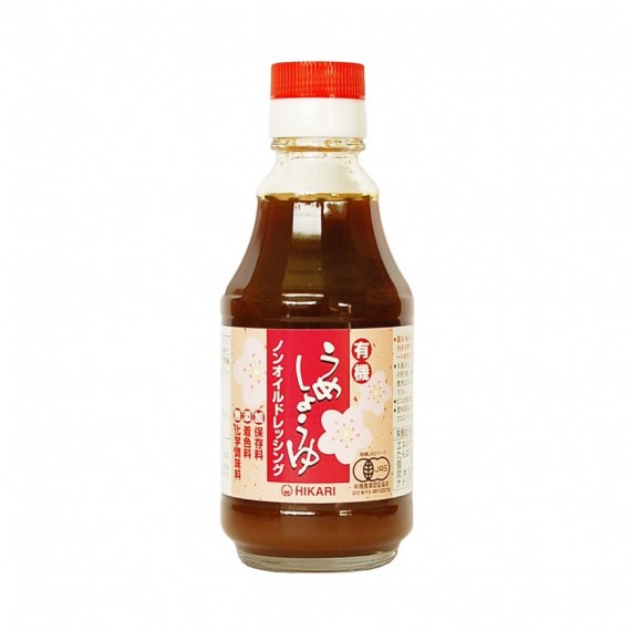 Sauce à la prune japonaise BIO pour salade HIKARI 200ml - mon panier d'asie