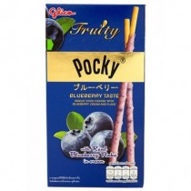 Pocky à la myrtille, Glico (Thaïlande) 35 g