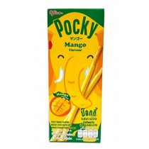Pocky au chocolat et à la mangue, Glico (Thaïlande) 25 g