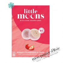 Mochi glacé à la fraise LITTLE MOONS 6pcs