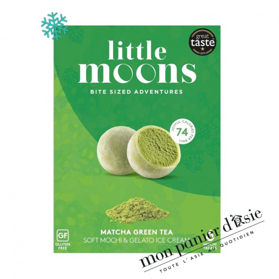 mochi glacé au thé vert matcha LITTLE MOONS 6p / 192g