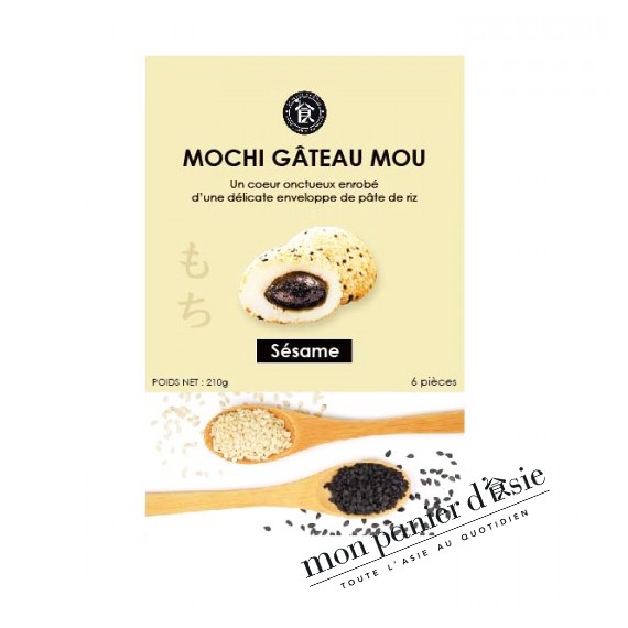 Mochi Gâteau Mou Aux sésames 210g
