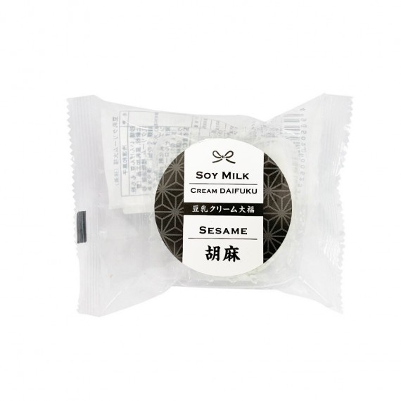 Daifuku mochi lait de soja au sésame