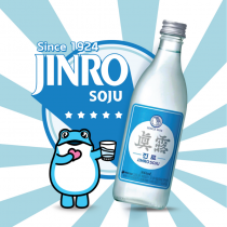 Soju coréen Rétro 16.9% JINRO 350ml