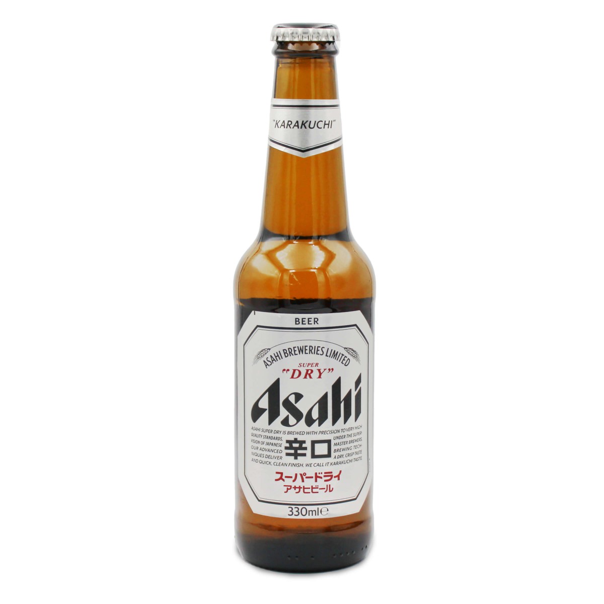 Bière japonaise en bouteille 5.2% ASAHI 500ml