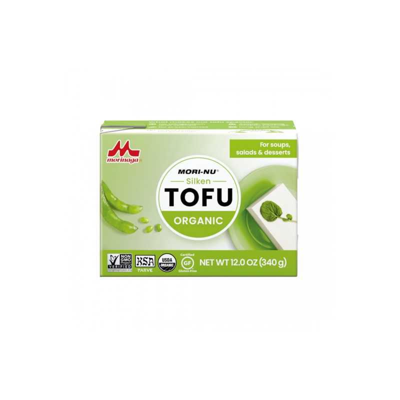 Tofu soyeux biologique dans eau