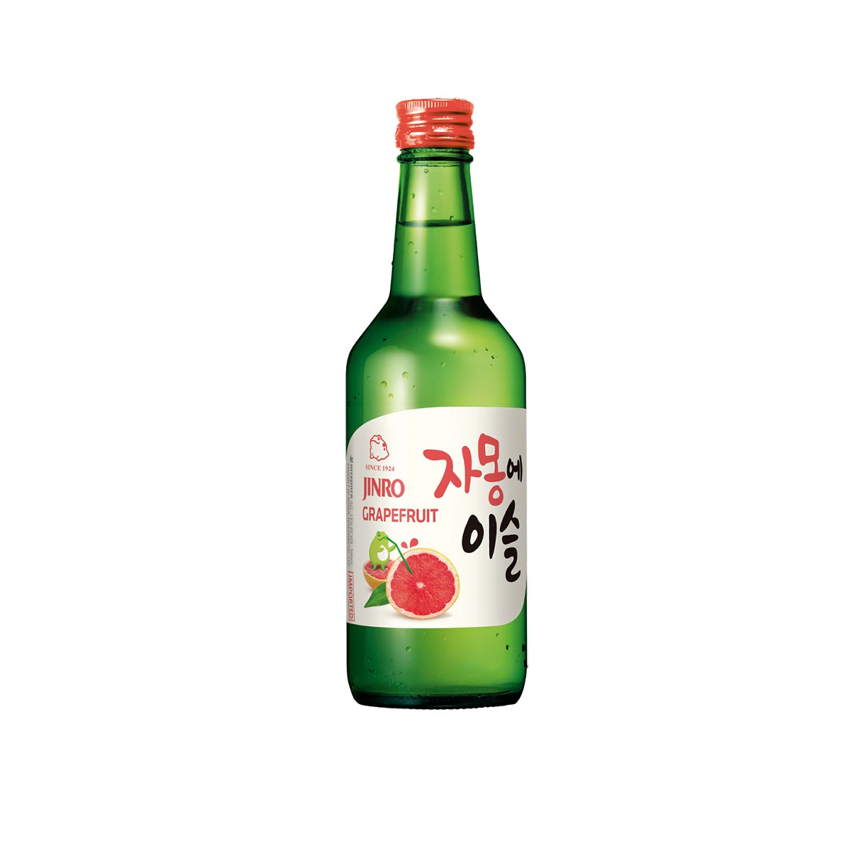 Soju coréen goût pamplemousse 13% JINRO 360ml